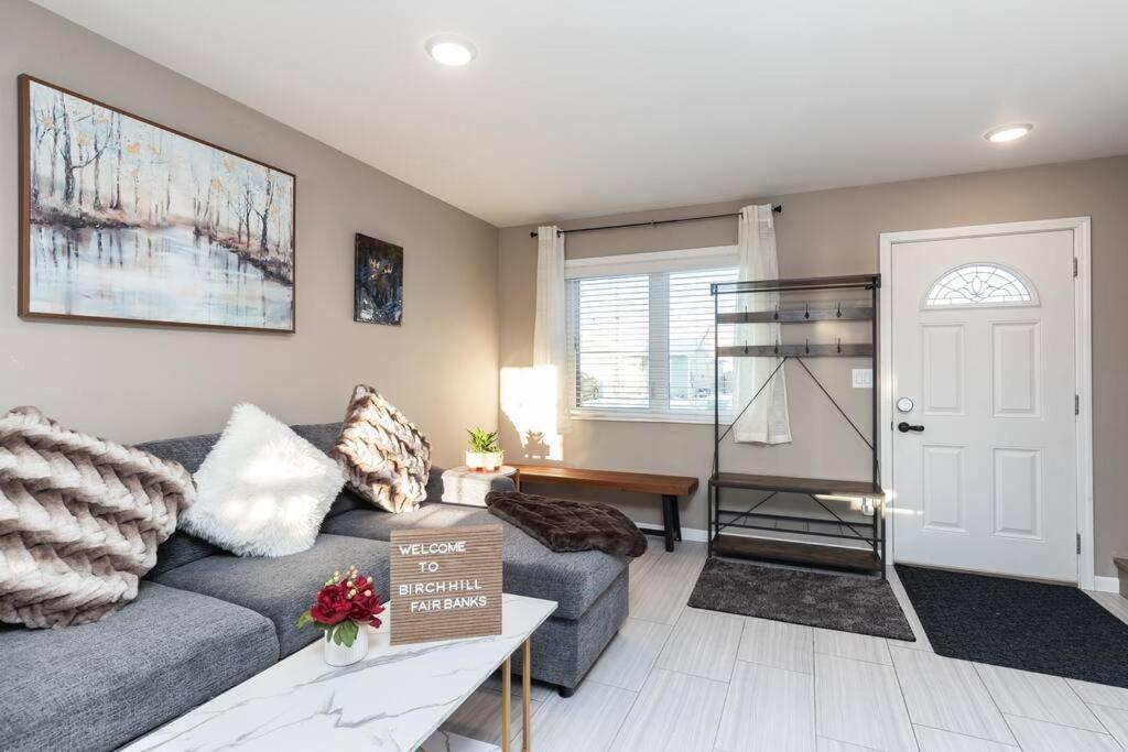 페어뱅크스 Birch Hill Retreat Great Location2+Garage+Aurora 빌라 외부 사진